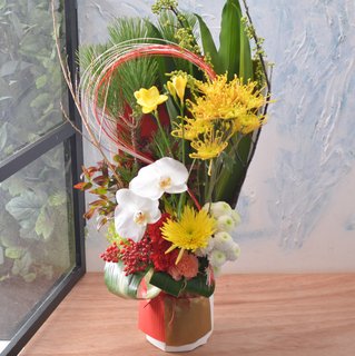 アレンジメント「誉（ほまれ）」（札幌市内配達・来店専用）