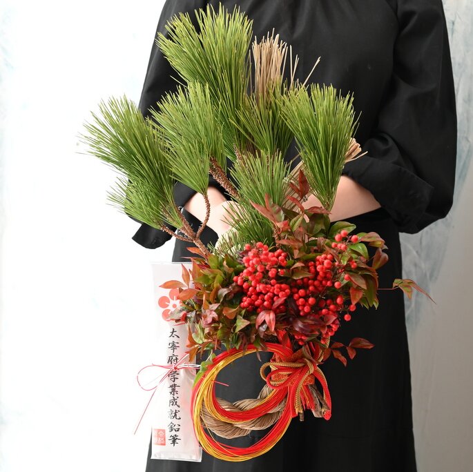 しめ飾り「合格しめ飾り」｜札幌の花屋｜さとうはなみつ｜9年