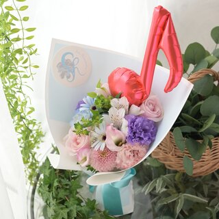 ミュージックバルーン（ピンク）