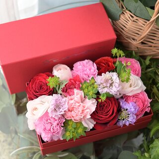 ＢＯＸフラワーＳ 赤箱