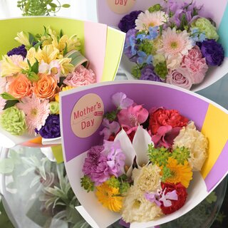 ⑦母の日ギフト　お色お任せジェルブーケ（そのまま飾れる花束）