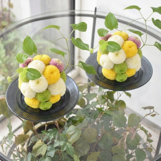 花手毬　ミックス2個セット